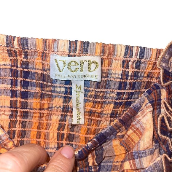 Anthropologie Verb By Pallavi Singhee Womens Top Size Medium Multicolor Tank New - Picture 3 of 10